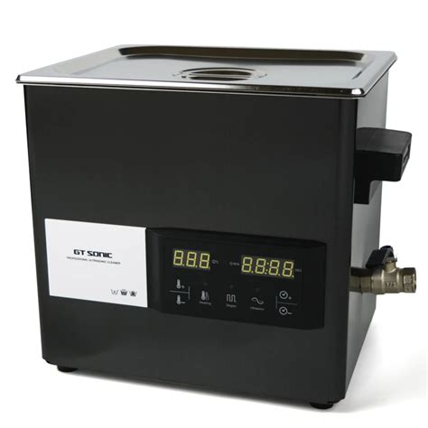 Gt Sonic 9l 200w Digital Degas Ultrasonic Cleaning Equipment Heated Digital Pro Ultrasonic