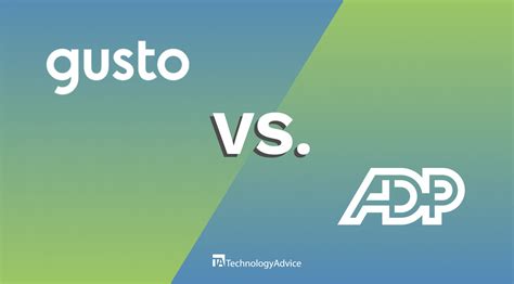 Gusto Vs Adp Comparison Technologyadvice