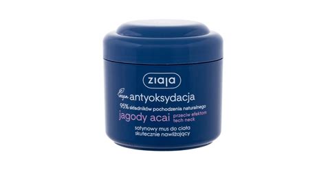 Ziaja Acai Berry Antioxidant Satin Body Mousse K Rperbalsam F R Frauen