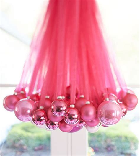 Pink Christmas Ornaments