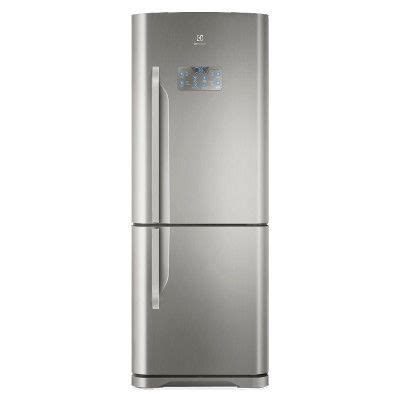 Geladeira Electrolux Frost Free Bottom Freezer Inverter Inox Litros