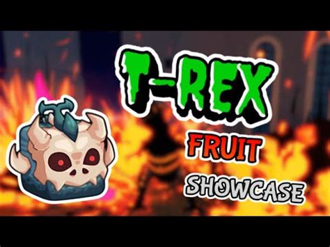 T-Rex Fruit Showcase (Blox Fruits) - YouTube