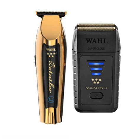 Wahl Pro Pc Gold Limited Edition Combo By Ibs Gold Detailer Li