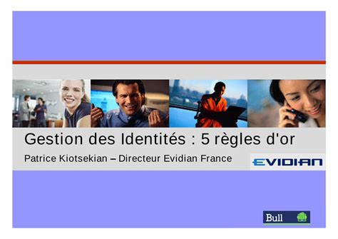 Pdf Gestion Des Identit S R Gles D Or Cio Online