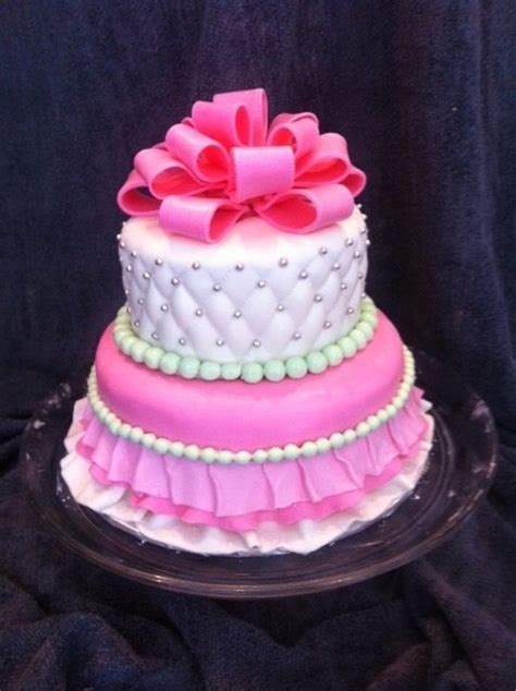 Princess Baby Shower Cake With Quilting Technique Princess Baby