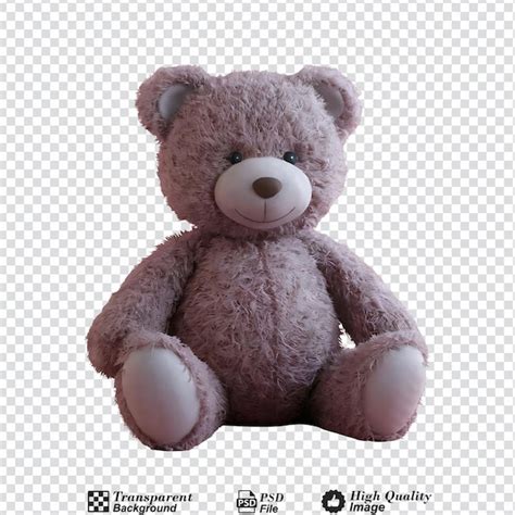 Premium Psd Teddy Bear Isolated On Transparent Background