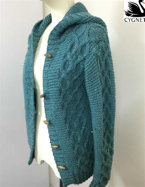 Free Knitting Patterns Ladies Aran Cardigans Mikes Natura