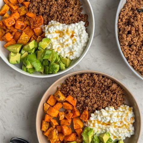 Hot Honey Ground Beef Bowls Viral Tiktok Recipe My Protein Pantry Recipe In Beef