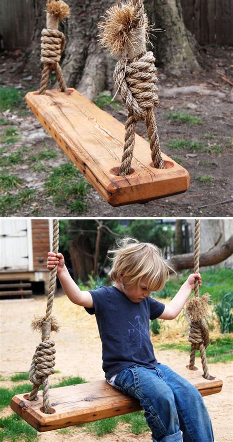 Awesome Diy Tree Swing Ideas To Try Now Diy Projects