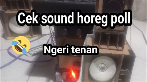 Cek Sound Miniatur Sound System YouTube