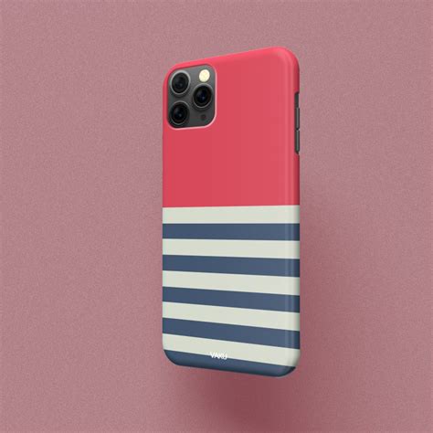 Vaku ® Apple Iphone 11 Pro Nostalgic Stripe Designer Print Back Cover