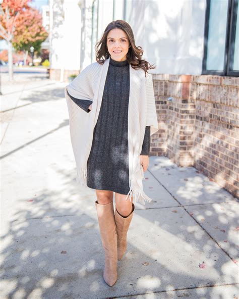 Easy Ways To Style A Sweater Dress The Sarah Stories