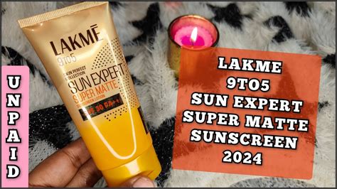 New Launch Lakme Sun Expert Super Matte Sunscreen Lotion