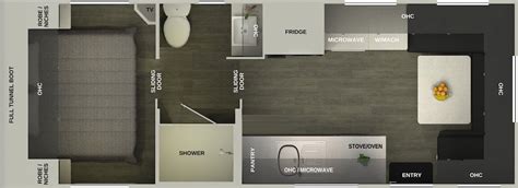 Floor Plans | Melbourne City Caravans