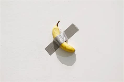 Maurizio Cattelans Duct Taped Banana Brings In 624 Million Usd Hypeart