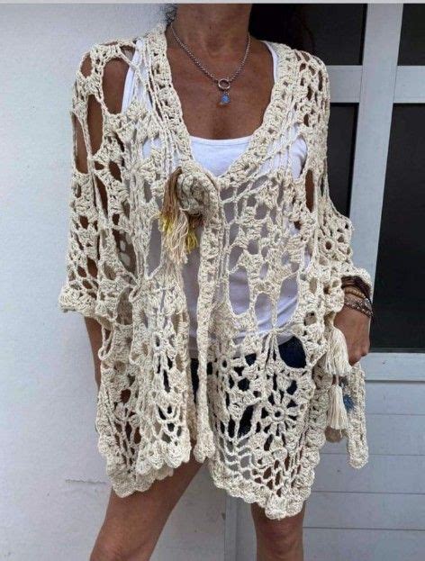 Pingl Sur Maglia Uncinetto En Tricot Tenue Tricot Et Crochet