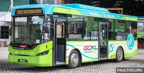 GoKL City Bus Free Bus Service To Go Fully Electric By Early 2023