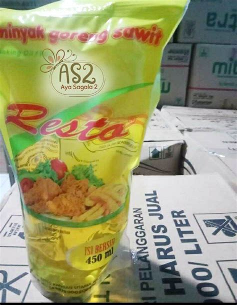 Resto Minyak Goreng Resto Kemasan Liter Ml Ml Pouch Lazada