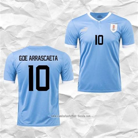 Camiseta Primera Uruguay Jugador G De Arrascaeta Tienda Uruguay