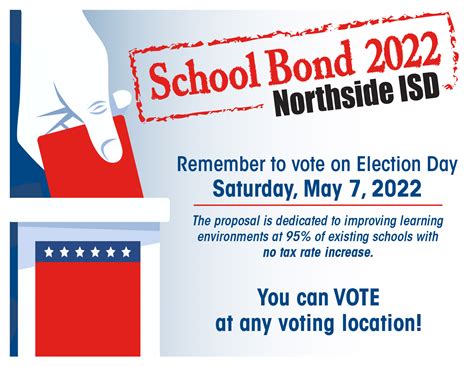 Northside ISD On Twitter Today Saturday May 7 Is Election Day And