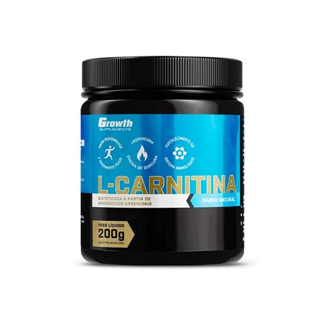 L Carnitina G Growth Supplements Bh Suplementos