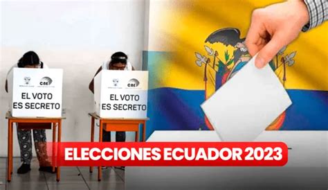 Elecciones Ecuador 2023 en qué mesa me toca votar este 20 de agosto