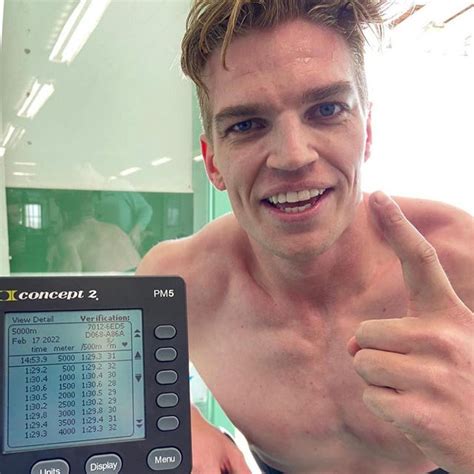 Team Gb Rower Tom George Claims 5000 Metre World Record