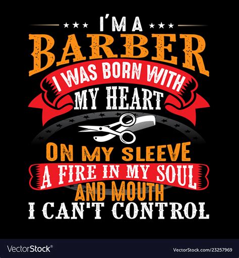 Barber Quote And Saying Best For Graphic Goods Vector Image