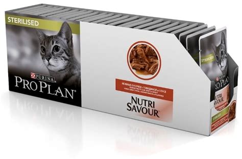 Купить Корм PRO PLAN кусочки в соусе говядина 85 г 24 шт в Алматы ...
