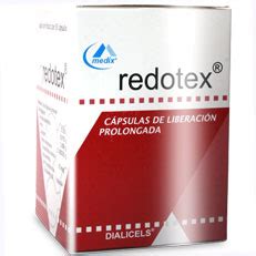 Redotex D norpseudoefedrina obesidad cápsulas Medix RX