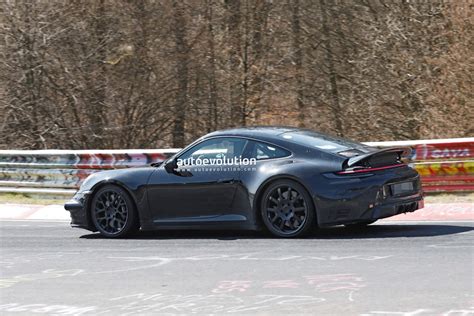 Porsche Hybrid Prototype Spied While Driven Hard On The