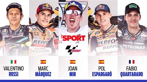 Todos Los Pilotos Del Mundial De MotoGP 2021