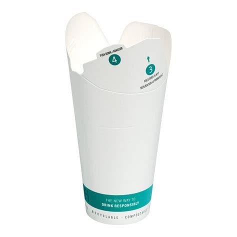 SOFi 8 Oz All In One Paper Hot Cup And Lid 1 000 Case