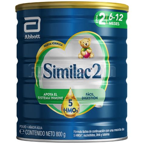 Similac 2 Cinco Hmo 800 Gr Fybeca