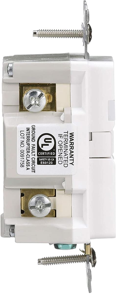 Eaton Gfci Self Test 15a 125v Tamper Resistant Duplex Receptacle With Mars Led