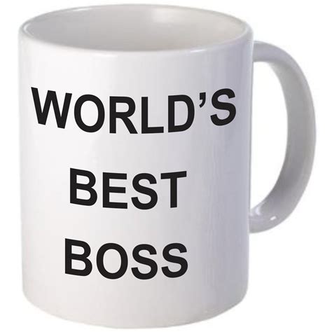 Worlds Best Boss Coffee Mug Uk Kitchen And Home