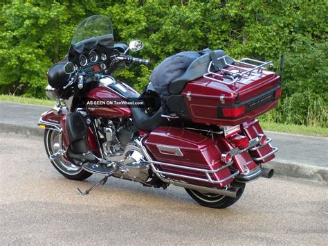 Harley Davidson Ultra Classic Electra Glide Flhtcui In Lava Red