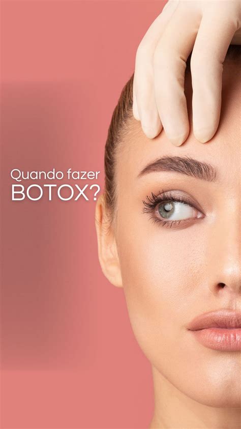 O Botox derivado da toxina botulínica é utilizado em procedimentos