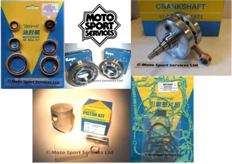 KTM 250 SX 2004 Mitaka Engine Rebuild Kit Crank Piston B Mains Gasket