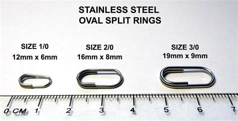 Oval Split Rings