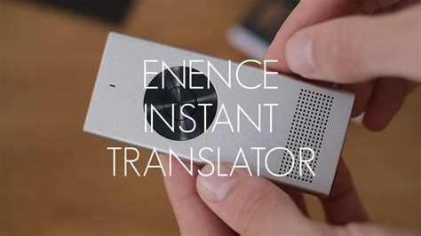 The Enence Translator The Unboxing My Review Youtube