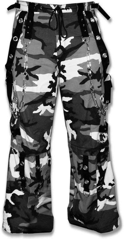 Tripp Camouflage Punk Gothic Camo Skate Army Rave Goth Baggy Jeans