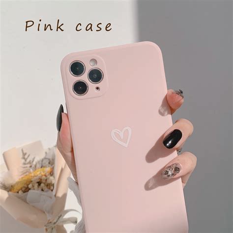 Heart Iphone Case Cute Iphone 11 Case Iphone 11 Pro Case Etsy