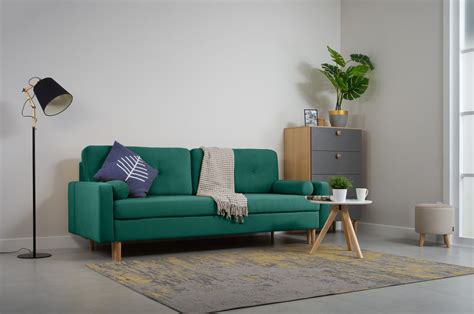 Диван Динс Velvet Emerald – купить в Москве по цене 42 990 рублей в ...