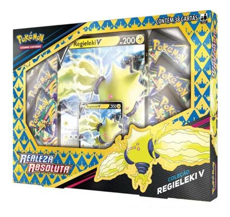 Box Pokemon Coleção Realeza Absoluta Regieleki V Copag Mercadolivre