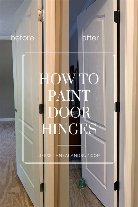 How To Paint Door Hinges Diy Home Improvement Blog