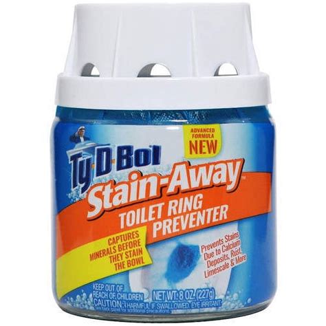 Ty D Bol Stain Away Toilet Ring Preventer Jar Toilet Bowl Cleaner 8 Oz