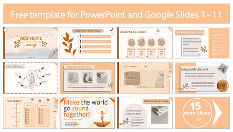 Plantilla Aesthetic Naranja Plantillas Para Powerpoint Y Google Slides