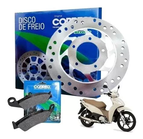 Disco De Freio Pastilha Biz 125 Biz125 Cobreq Original Frete grátis