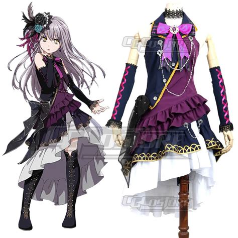 Bang Dream Minato Yukina Cosplay Costume Anime Dresses Christmas